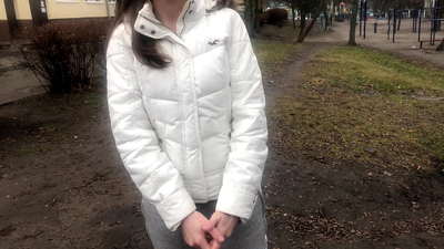 Estranho para o dinheiro sugado e fodido. Amador russo. Com Falando.